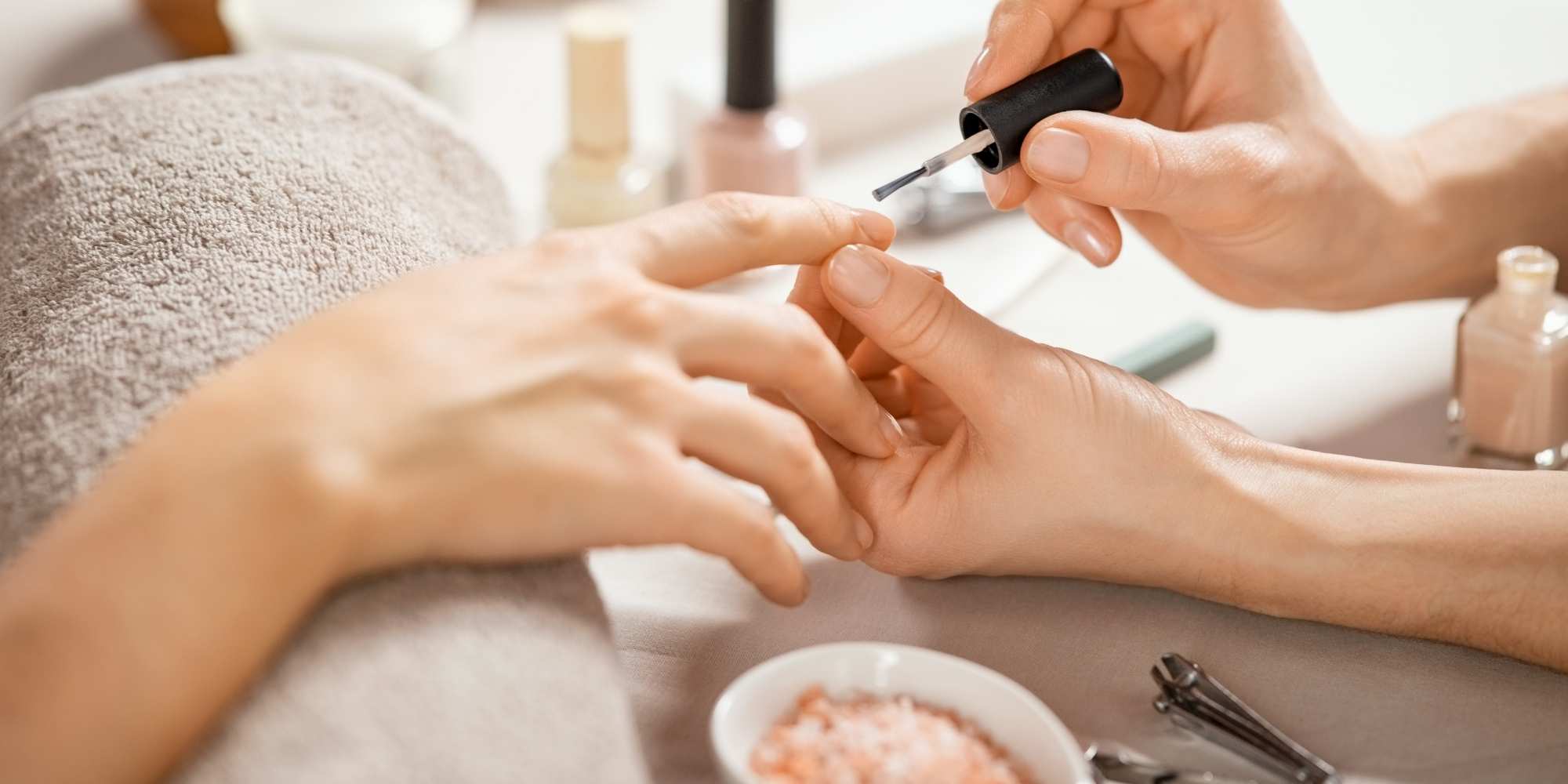 warehouse worker at computer