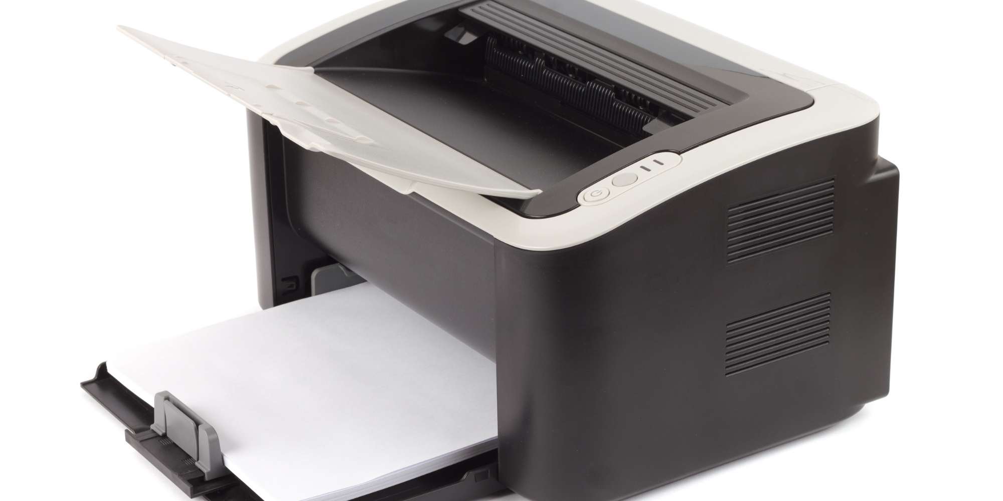 image of a unbranded laser printer